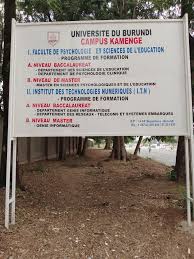  Université du Burundi : Le campus  Kamenge sans eau potable depuis bientôt un mois   