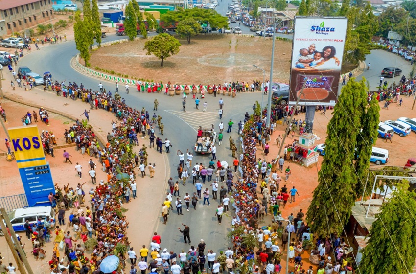 Bujumbura Mairie : Tous le long des rues, le Président  passe !