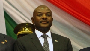 Pierre Nkurunziza, président du Burundi