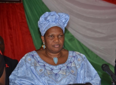 Denise Nkurunziza, première dame du Burundi