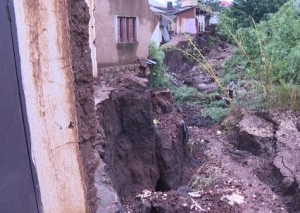 Le ruisseau Nyenzari à l’origine de la destruction d’une dizaine de maisons