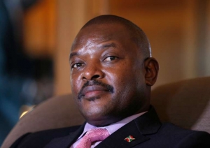 Pierre Nkurunziza, Président du Burundi
