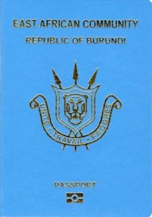 Difficile de trouver un document de voyage au Burundi.