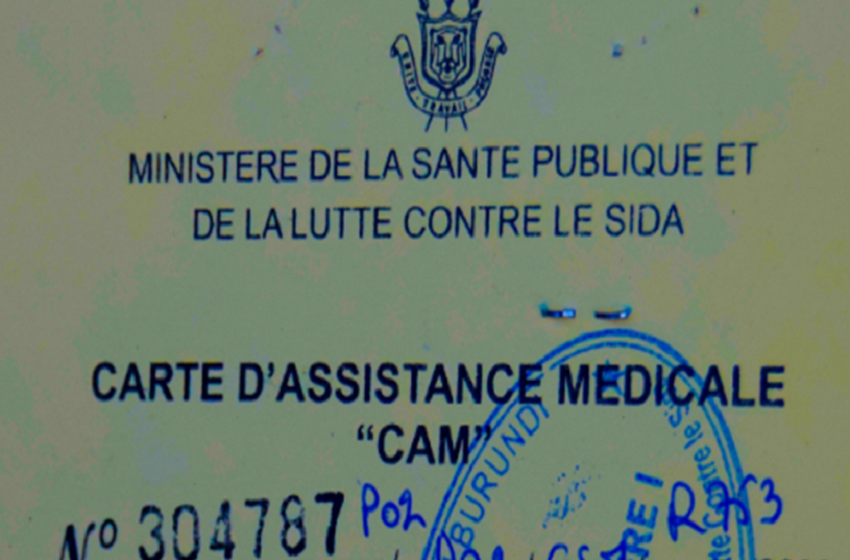 Gishubi : pénurie de cartes CAM et de médicaments dans les centres de santé