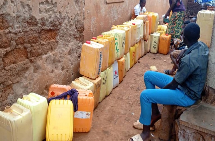 Ngozi : la pénurie d’eau persiste, la Regideso pointe les changements climatiques