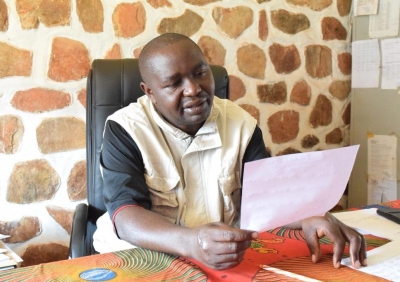 Denis Niyomuhanyi, administrateur de la commune Mutaho