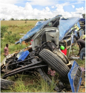 Accident de roulage d’un convoi des réfugiés burundais